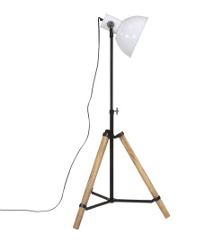 Lampadaire 25 W blanc 75x75x90-150 cm E27