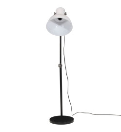 Lampadaire 25 W blanc 30x30x90-150 cm E27