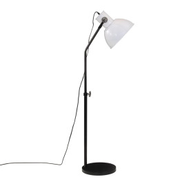 Lampadaire 25 W blanc 30x30x90-150 cm E27