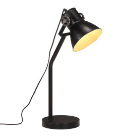 Lampe de bureau 25 W noir 17x17x60 cm E27