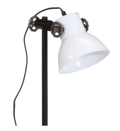 Lampe de bureau 25 W blanc 15x15x55 cm E27