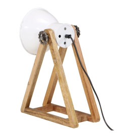 Lampe de bureau 25 W blanc 30x17x40 cm E27