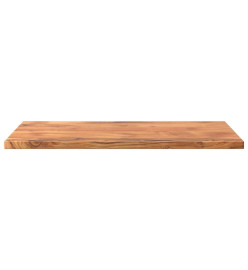 Dessus de table 70x50x3,8 cm rectangulaire bois massif d'acacia