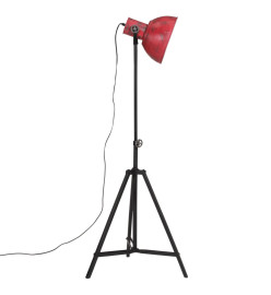 Lampadaire 25 W rouge délavé 61x61x90/150 cm E27