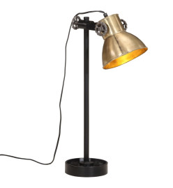 Lampe de bureau 25 W laiton antique 15x15x55 cm E27