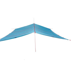 Bâche de camping bleu 420x440 cm imperméable