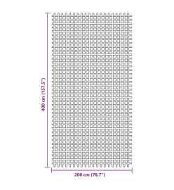 Tapis de sol de camping vert 4x2 m