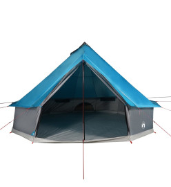 Tente familiale tipi 12 personnes bleu imperméable