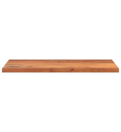 Dessus de table 120x60x3,8cm rectangulaire bois massif d'acacia