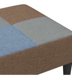 Repose-pied patchwork 77x55x31 cm tissu