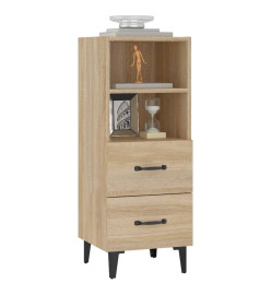 Buffet Chêne sonoma 34,5x34x90 cm Bois d'ingénierie