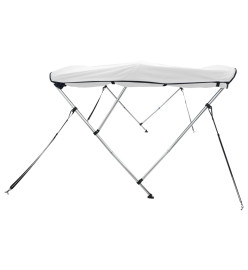 Toit bimini à 3 arceaux parois latérales 183x(185-198)x137 cm