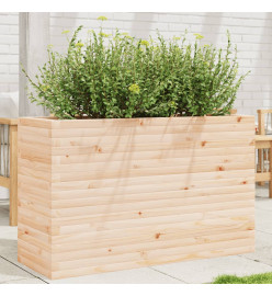 Jardinière 110x40x68,5 cm bois de pin massif