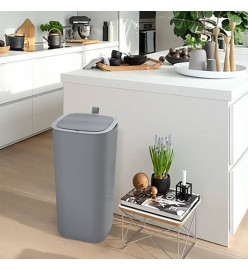 EKO Poubelle à capteur Morandi Smart 30 L Gris