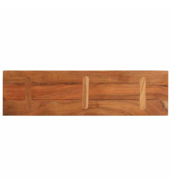 Dessus de table 100x20x3,8cm rectangulaire bois massif d'acacia