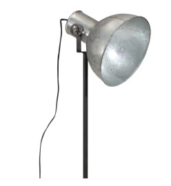 Lampadaire 25 W argent vintage 61x61x90/150 cm E27