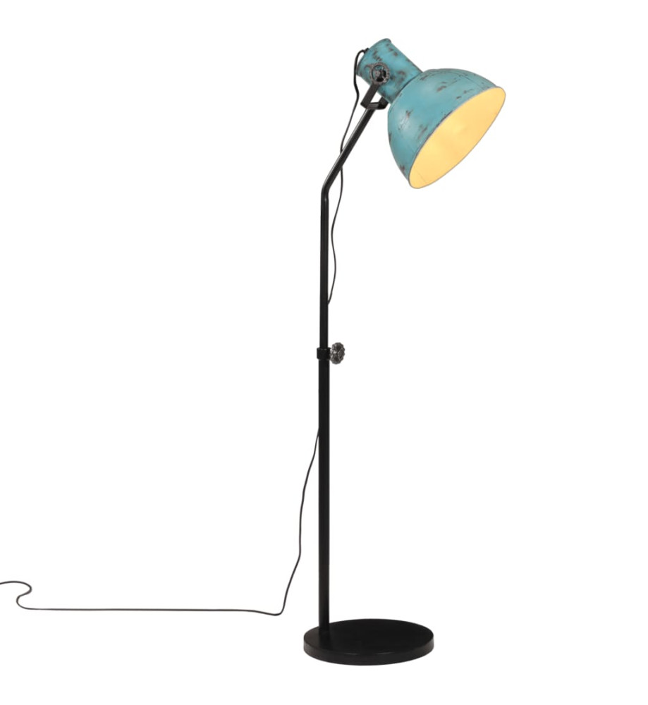 Lampadaire 25 W bleu délavé 30x30x90-150 cm E27