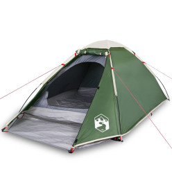 Tente de camping à dôme 2 personne vert imperméable