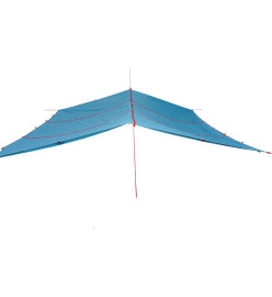 Bâche de camping bleu 420x440 cm imperméable