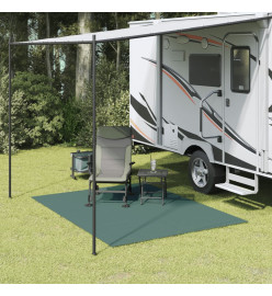 Tapis de sol de camping vert 2,5x2 m