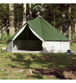 Tente familiale tipi 12 personnes vert imperméable