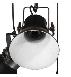 Lampe suspendue 25 W noir 30x30x100 cm E27