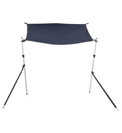 Extension d'ombrage T-Top bleu 170x170x(113-182,5) cm