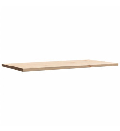 Dessus de table 100x50x2,5 cm rectangulaire bois de pin massif