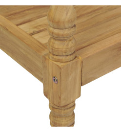 Chaises Batavia avec coussins 8 pcs Bois de teck solide