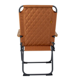 Bo-Camp Chaise de camping pliable Jefferson Argile