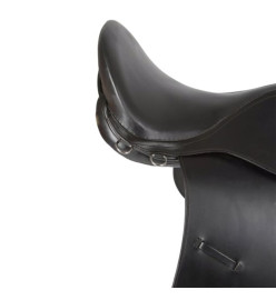 Kerbl Haflinger Selle en cuir Noir 32285