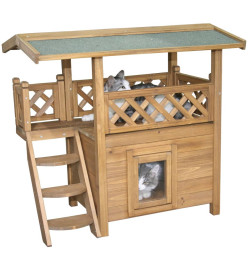 Kerbl Maison de chat Lodge 77x50x73 cm