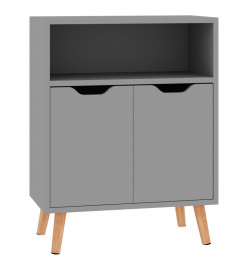 Buffet Gris 60x30x72 cm Aggloméré