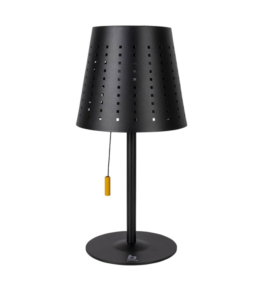 Bo-Camp Lampe de table solaire à LED Harter Noir