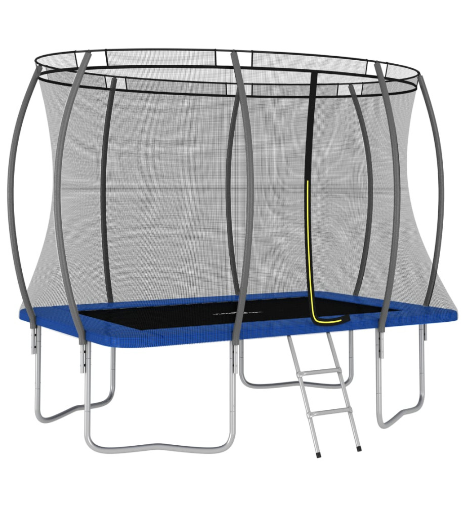 Ensemble de trampoline rectangulaire 274x183x76 cm 150 kg