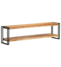 Meuble TV 150x30x40 cm Bois d'acacia massif