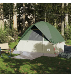 Tente de camping à dôme 4 personne vert imperméable