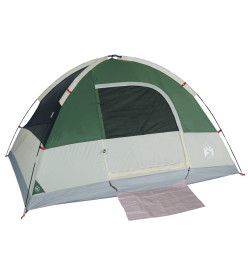 Tente de camping à dôme 4 personne vert imperméable