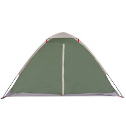 Tente de camping à dôme 4 personne vert imperméable