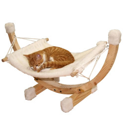 Kerbl Hamac pour chats Siesta Blanc 82591