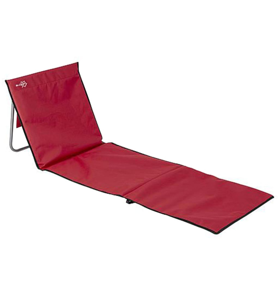 Bo-Camp Tapis de plage 2 en 1 Lota Rouge