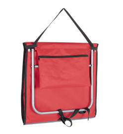 Bo-Camp Tapis de plage 2 en 1 Lota Rouge