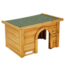 Kerbl Cabane pour rongeurs 45x32x27 cm Bois vitrifié