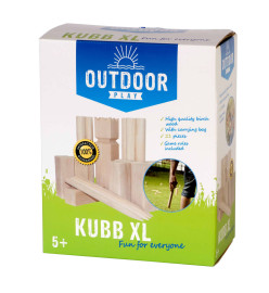 OUTDOOR PLAY Jeu de Kubb XL Bois