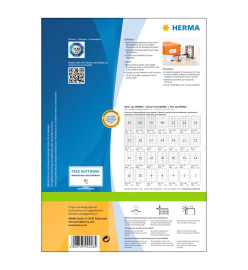 HERMA Étiquettes permanentes PREMIUM A4 200x297 mm 100 Feuilles