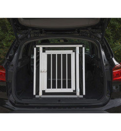 Kerbl Caisse de transport pour chiens Barry 92x65x65,5 cm Aluminium