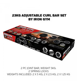 Iron Gym Haltères Fer 23 kg IRG033