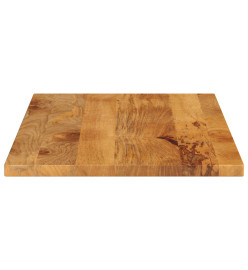 Dessus de table 100x50x3,8cm rectangulaire bois massif manguier