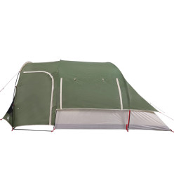 Tente familiale 6 personnes vert imperméable