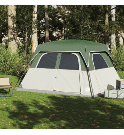 Tente de cabine familiale 6 personnes vert imperméable